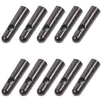 10Pcs Universal Regenschirm Schwanzperlen Metall Regenschirm Knochenabdeckungen Ersatz Regenschirm Schwanzperlen