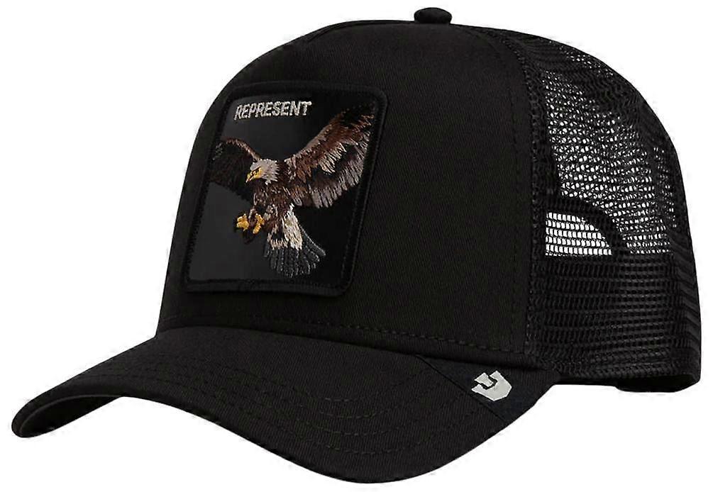 Goorin Bros Represent Eagle Trucker Hat - Void Black