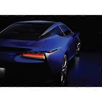 Lexus LC500 Structural Blue Stress Reliever Jigsaw Puzzle PU0156