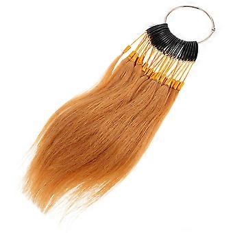 Human Hair Color Samples True Hair Dye Rings for Salon Use 1Set