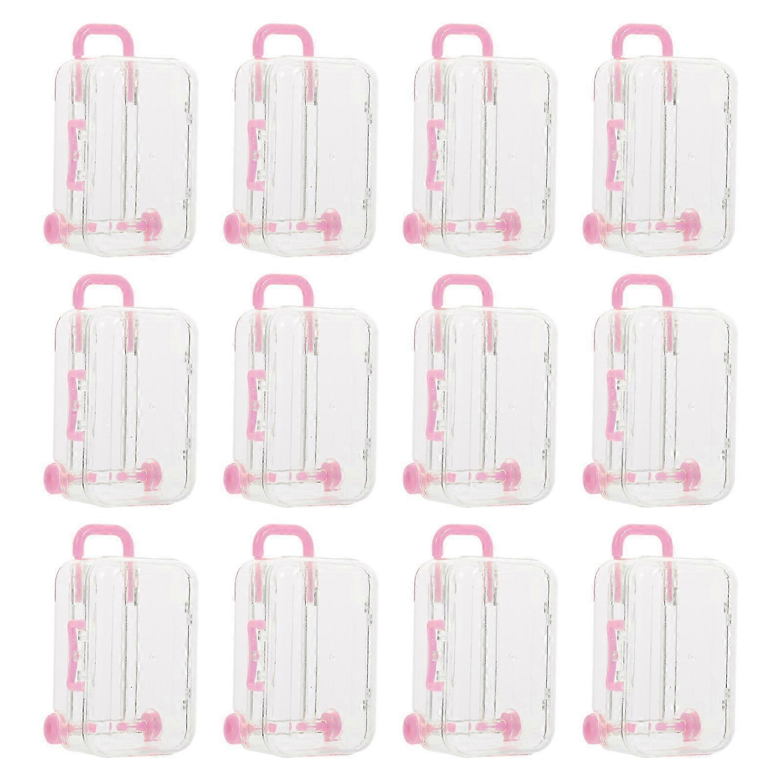 Candy Boxes Suitcase Designed Gift Boxes for Storage Use 12Pcs Set Boxes