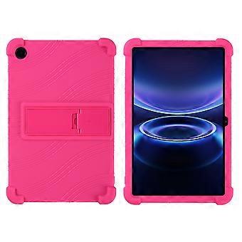 Capa protetora de silicone para tablet Xiaomi Redmi Pad 2 SE com suporte ajustável.