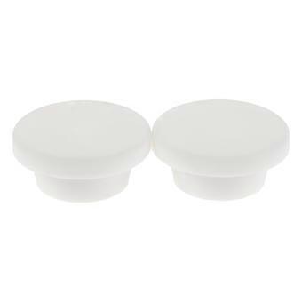 2 stuks afvoerpluggen voor vriezer van koelkast met vriesvak - 2,5 cm/1 inch ronde rubberen stoppers - lekvrije afdichtingsdop, vervanging voor minikoelkast
