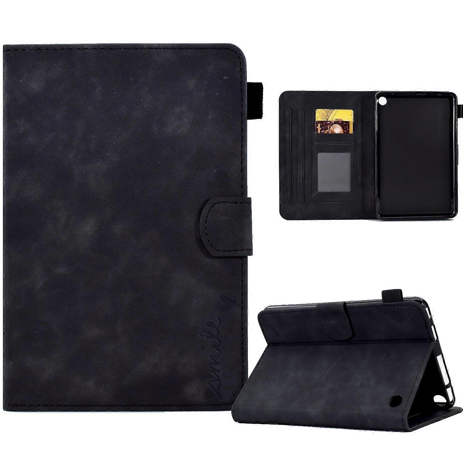 Leather Tablet Case For Amazon Kindle Fire 7 2022