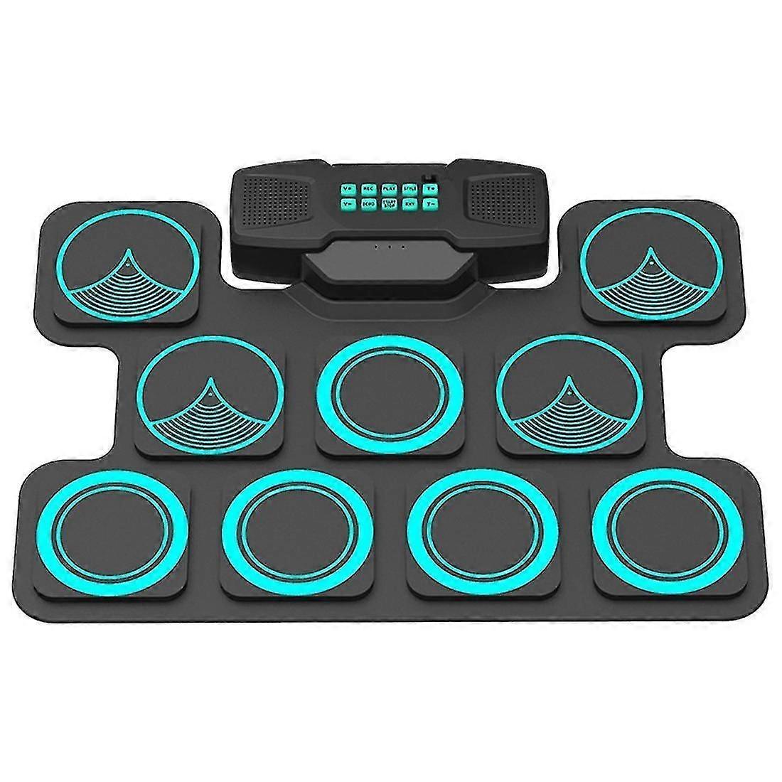 Electronic Drum Set 9 Pads Beginner Practice Midi Drum Wg501