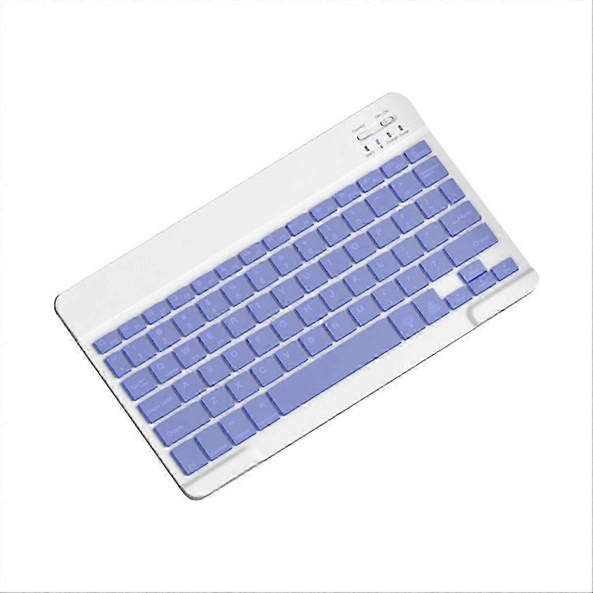10inch Backlit Keyboard Bluetooth Protable Mini Mute Keyboard F