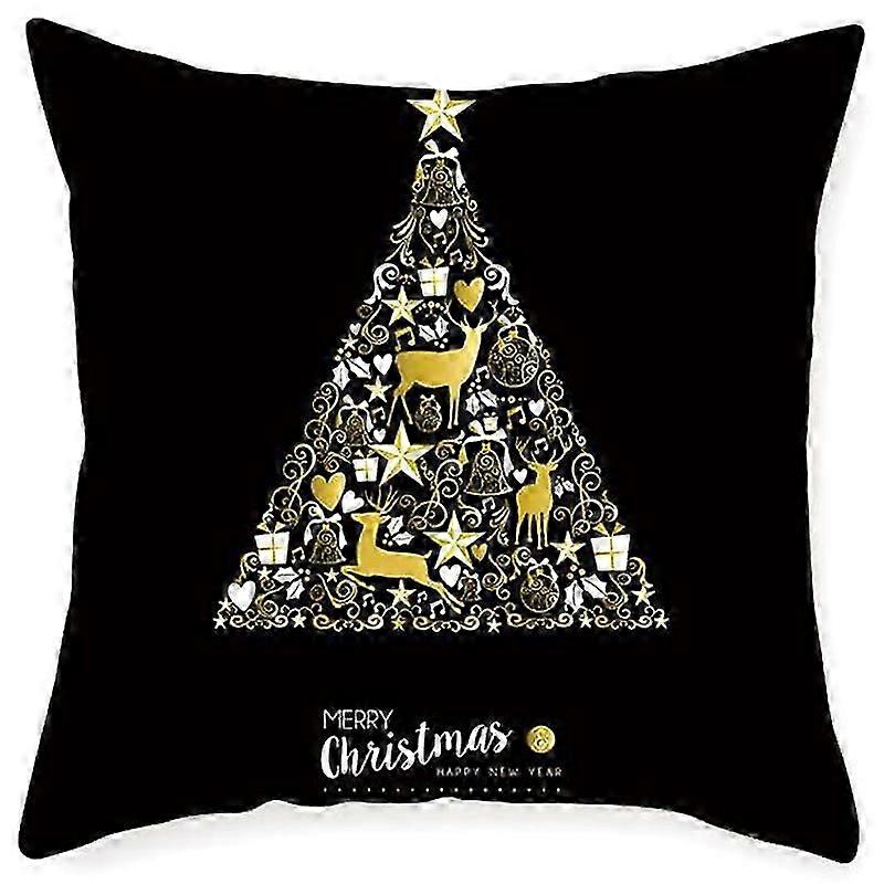 Christmas Decor Christmas Tree Pattern Pillowcase