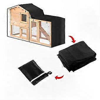 Waterproof Winter Rabbit Hutch Cover for Double Hutches and Bird Cages