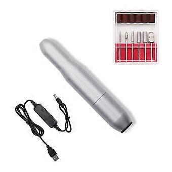 Thanmoer Professional Nail Drill - Thanmoer Brand - Adjustable Speed and Direction - White and Gray