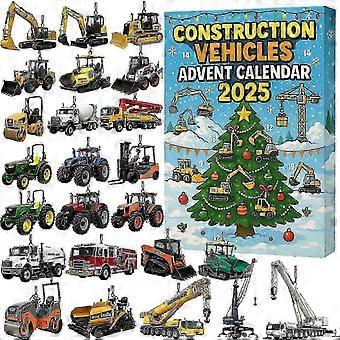 Construction Vehicles Advent Calendar 2025 25-26