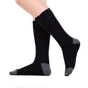 Electric Socks Winter Black Thermostat Adjustable Temperature Foot Warmer Usb Warm Heating For Women Men