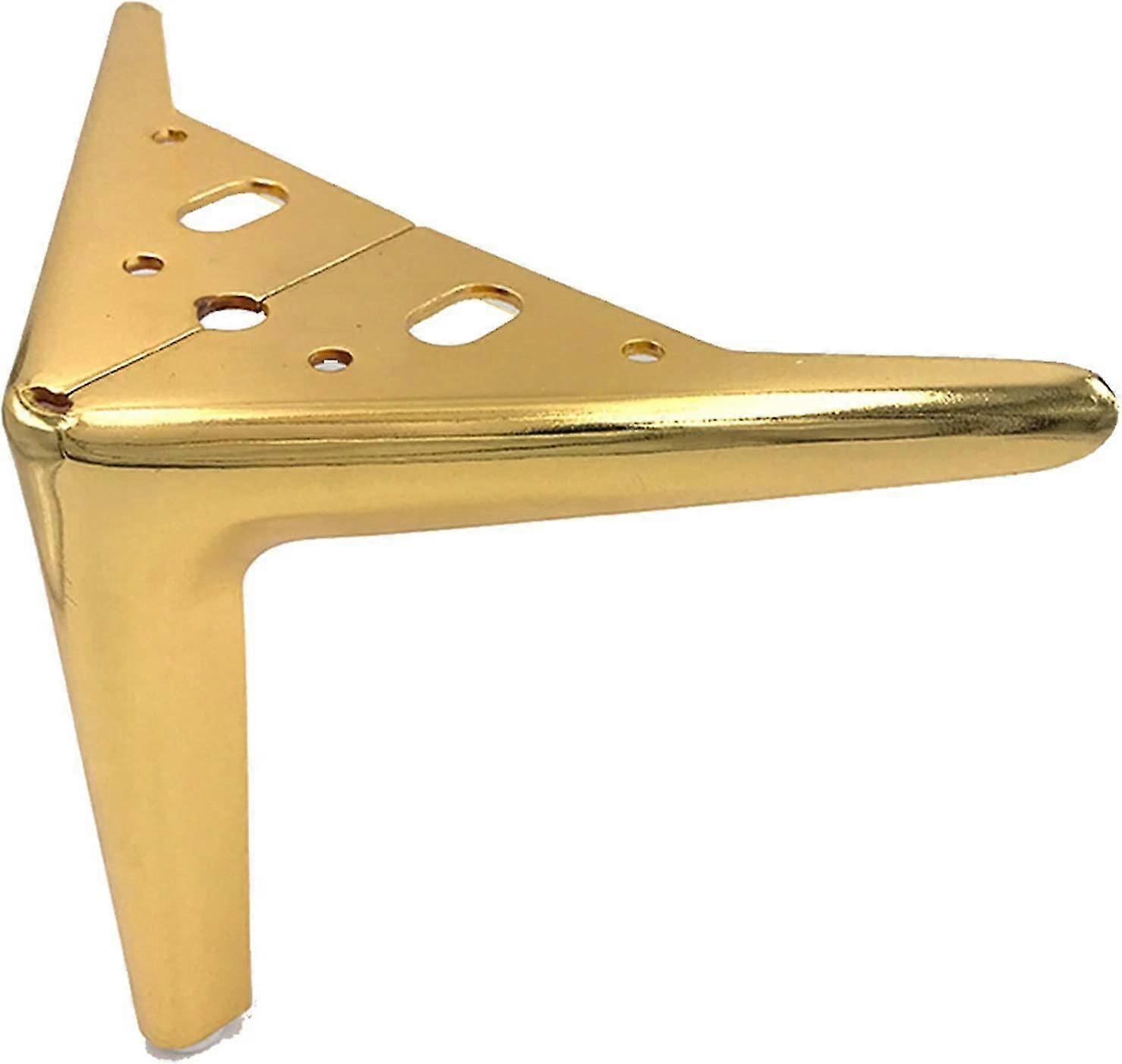 Möbelbeine X4, Gold 18cm