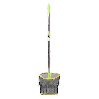 Portable Table Tennis Ball Picker with Detachable Handle and Adjustable Height Multi Stainless Steel ABS for Daily Use