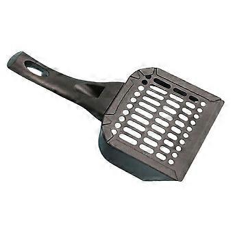 Black Stainless Steel Cat Litter compatible with Home Use Handheld Cleaning Tool