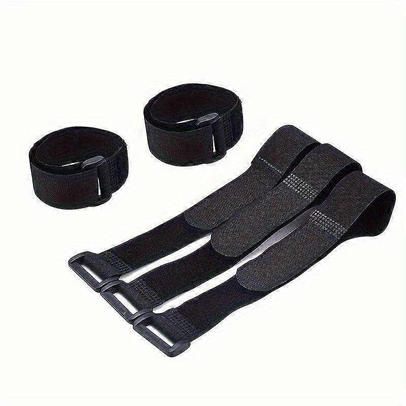 10 Pack Elastic Reverse Buckle Magic Nylon Elastic Band Hook Loop Cables