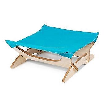 Haustier Katze Hängematte Bett Holz Rest Geschenke Atmungsaktiv Weich Bequem für Schlafen