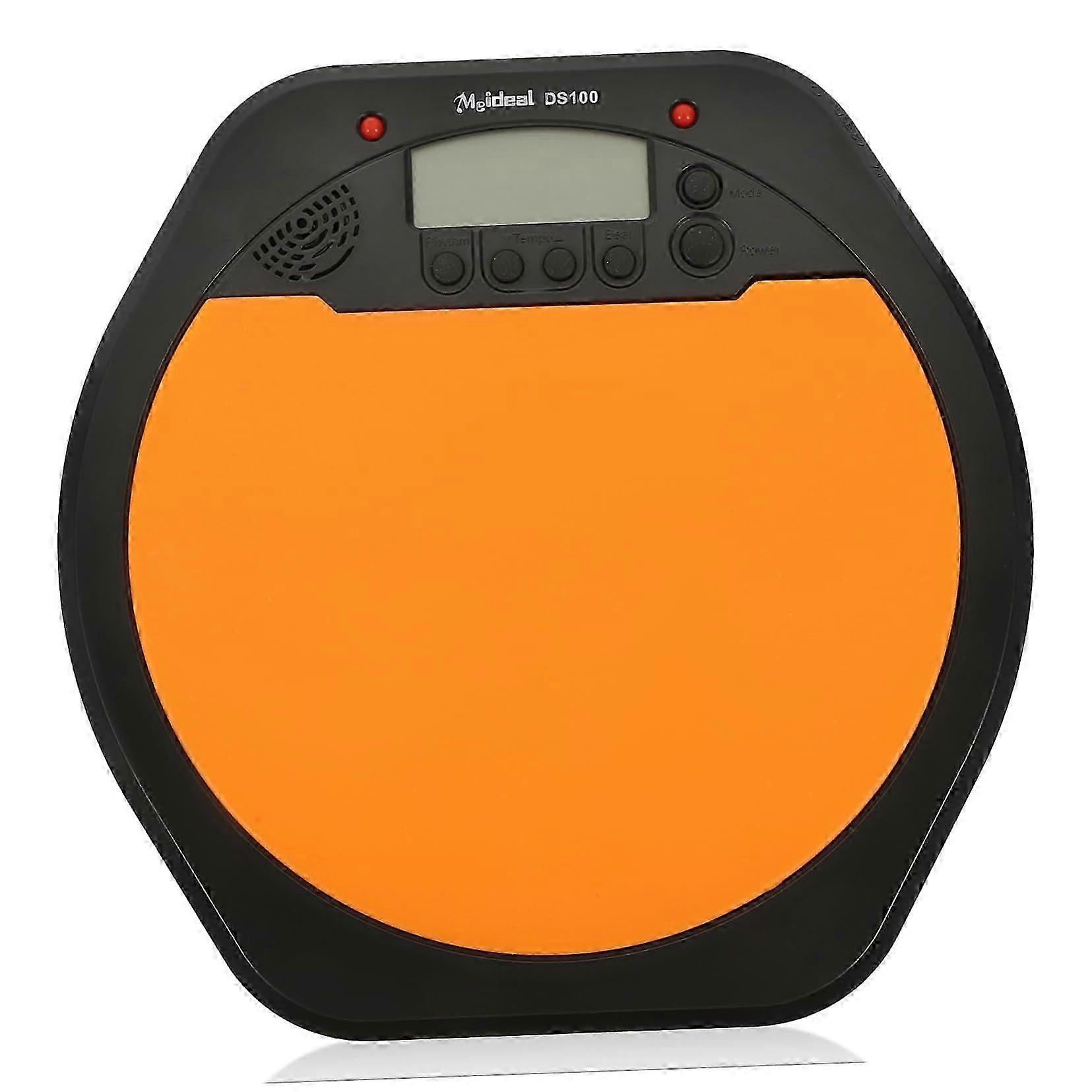 Digital Drum Pad with LCD Display and Metronome, Electronic Practice Pad for Beginner Drummers