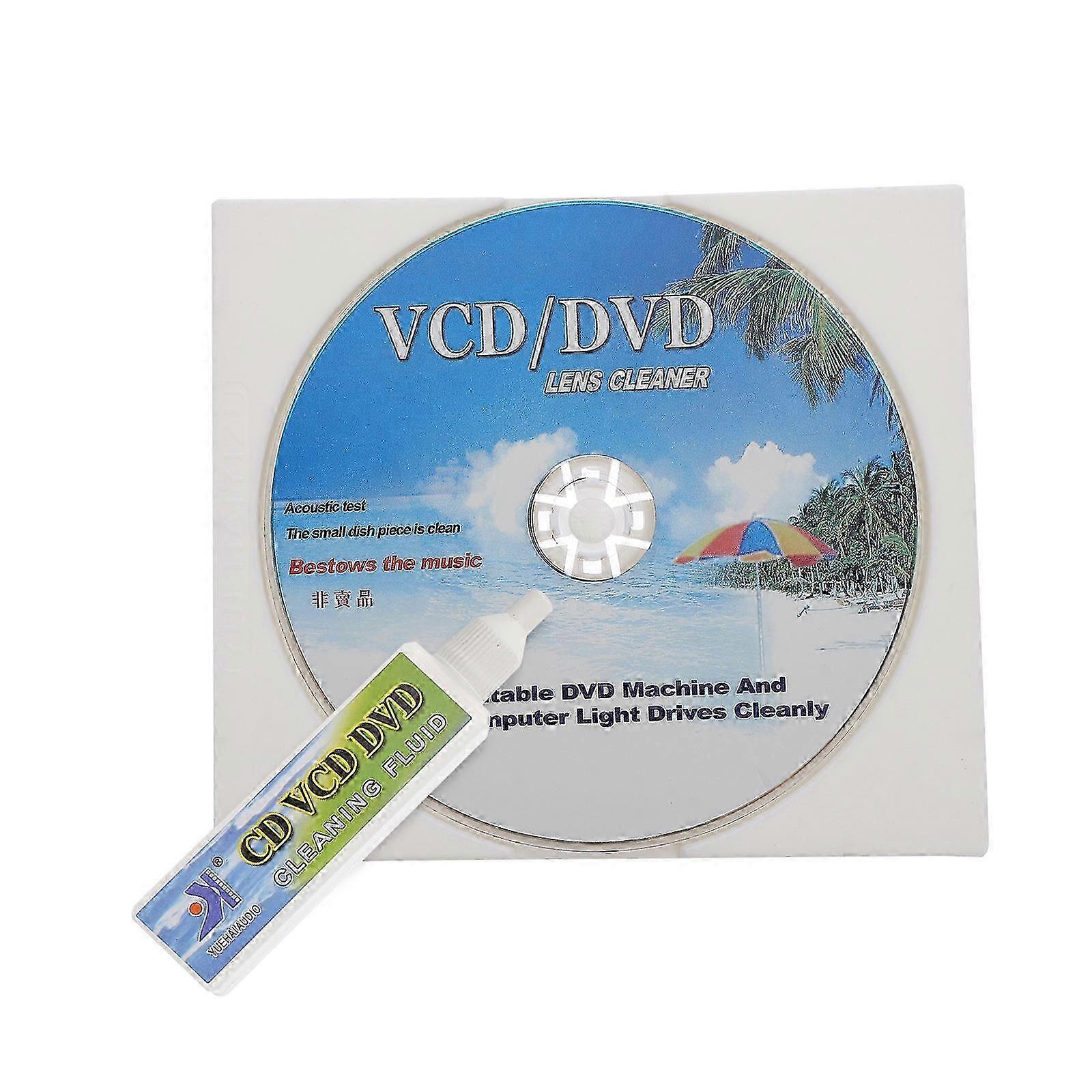 1 Set Disc Cleaning Set Player Maintain Equipment for CD/VCD/DVD Player
