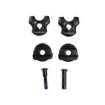 Bike Seatpost Clamp compatible with Carbon Saddle Rails Adapter 7x9mm Bicycle Seatpost Tube Oval / Round Clips S