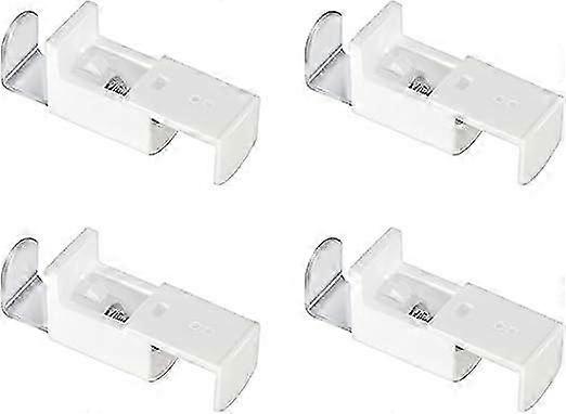 4Pcs Pleated Blind Clamp Support Attachment & Holder Replacement Set