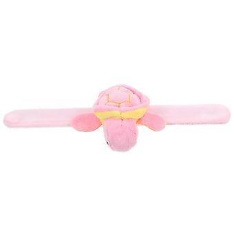 Stuffed Animal Slap Bracelet Turtle Plush Toy for Kids Party Favor