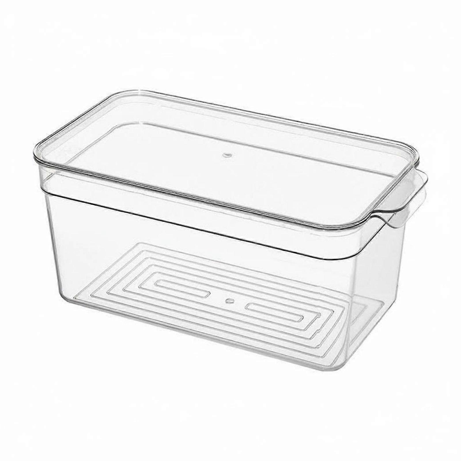 Stackable Fridge Organizer Space Saving Fridge Storage Bin Versatile Stackable