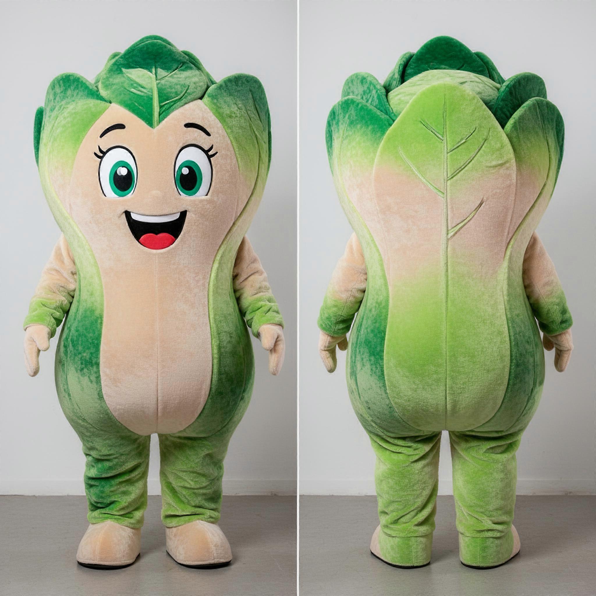MASTICOT Beige Bootcut Cabbage Mascot