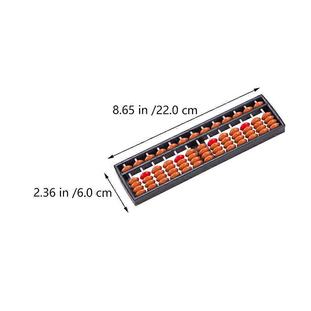 Traditional Arithmetic Abacus Plastic Abacus for Children 3Pcs Set