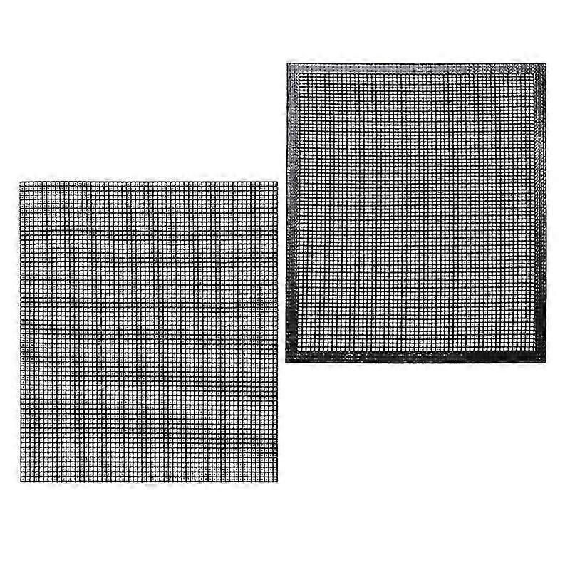Fine-Mesh Heat-Resistant Grill Mat Set