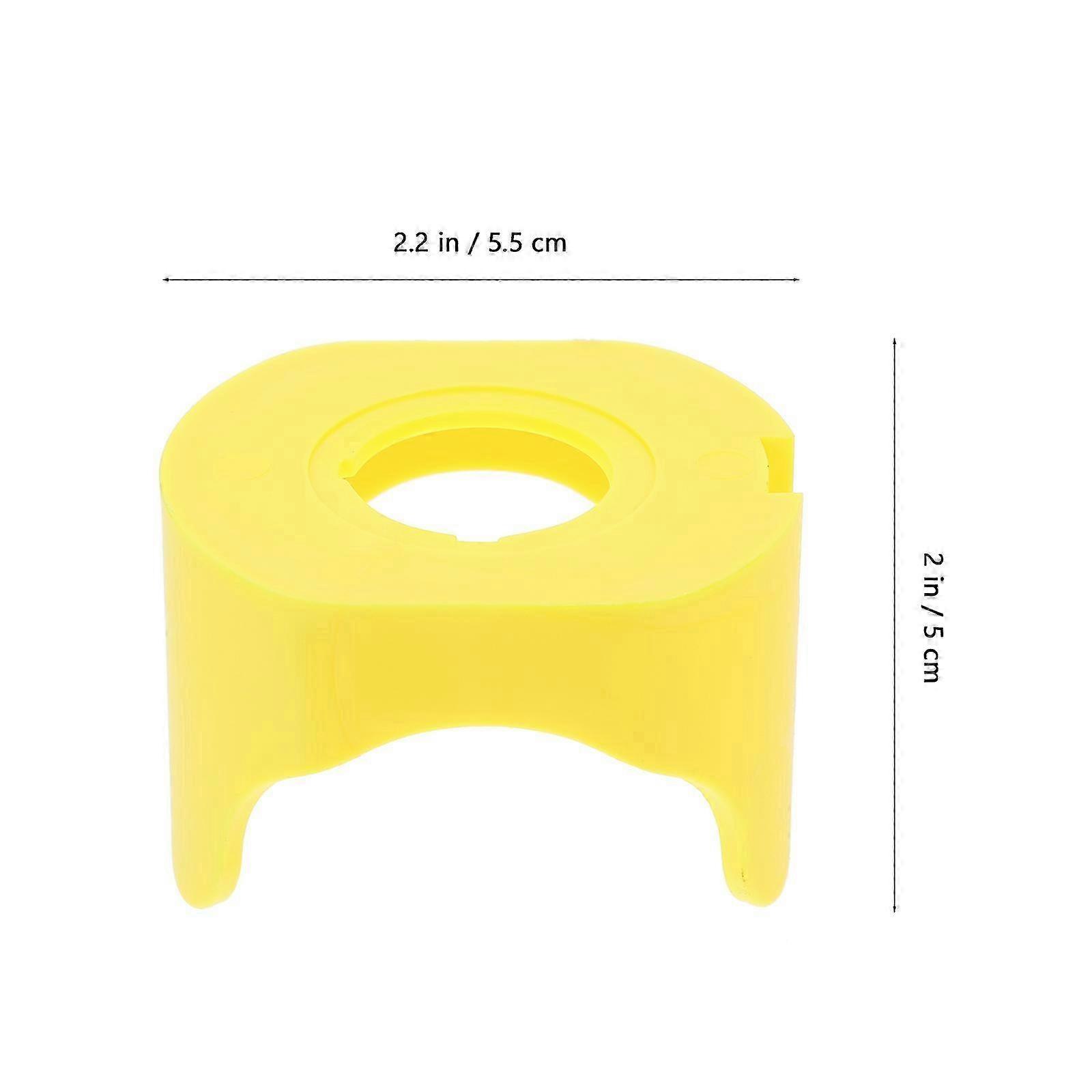 Durable Yellow ABS E-Stop Cover Set