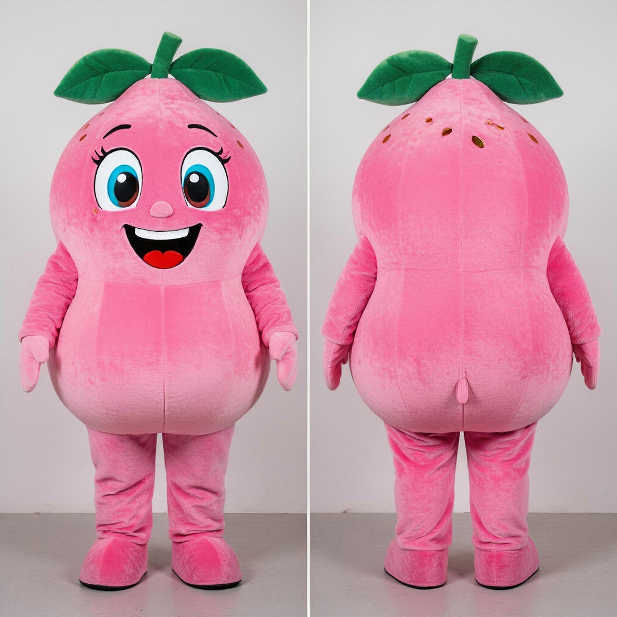 MASTICOT Vibrant Pink Plump Grapefruit Mascot