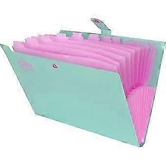 Expanding File Folder Expanding File Folder 13 Pockets Expandable Wallet Storage Box/Briefcase