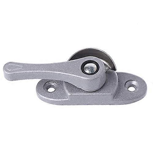 Window Lock Window Handle AntiTheft Security Aluminum Alloy Crescent Design for UPVC Sliding Windows Silver