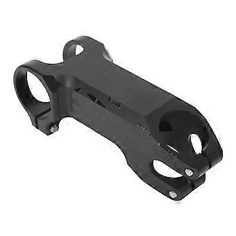 Bike Stem Aluminum Alloy Black Mountain Bike Handlebar Riser Negative 25 Degrees Bike Short Handlebar Stem Riser 80mm AQ