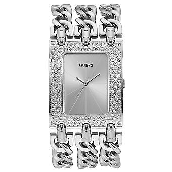 Guess watches ladies heavy metal watch for Women Analog Quartz with stainless steel bracelet W1275L1