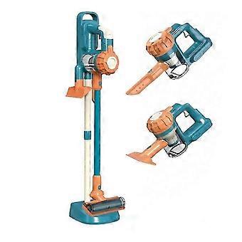 Kids Vacuum That Really Works Toddler Vacuum Cleaner with Real Suction Pretend Play Housekeeping for Kids Ages 3 Blue