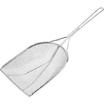 Silver Stainless Steel Reptiles Sand for Excrement Cleaning 1Pcs
