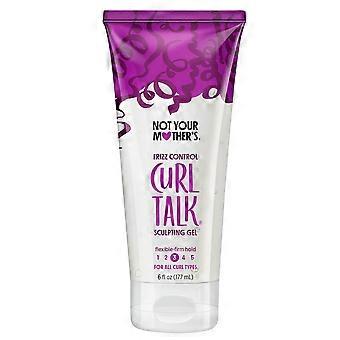 Not Your Mother's Curl Talk Frizz Control Sculpting Hair Gel Flexible-Firm Hold 6 fl oz