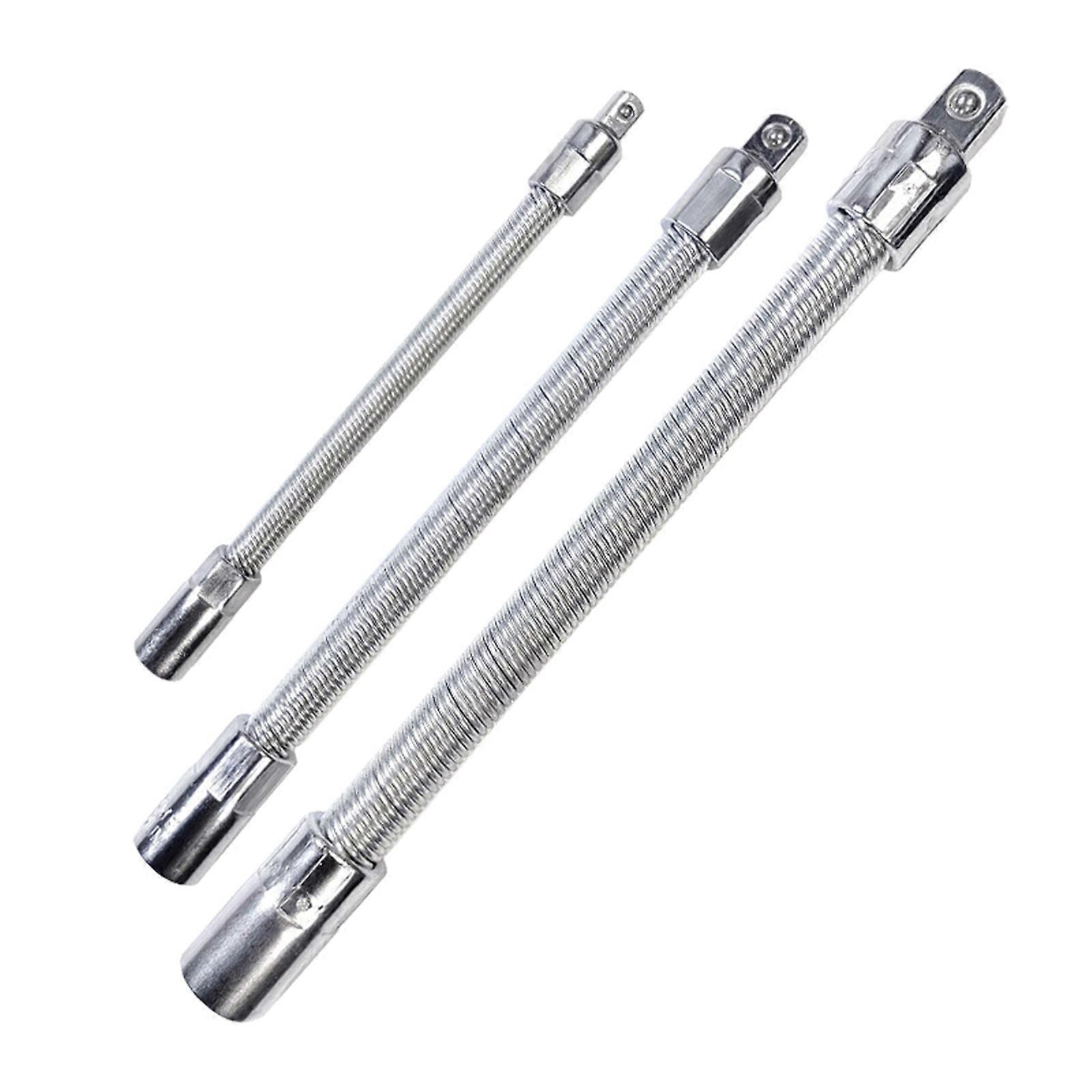 Bendable Steel Socket Extension Rod Kit