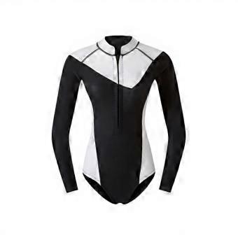 Wetsuit, 2mm Outdoor Swimsuit, extra Size Slimming Rash Guard, Women’s Long