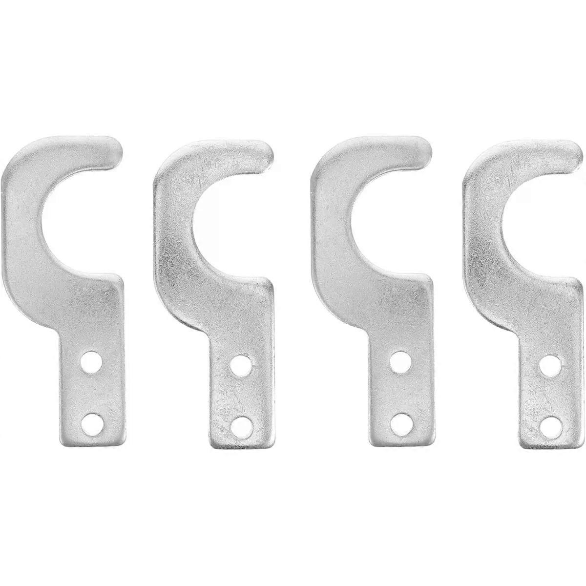 4pcs Scaffolding Board Hooks, Thick Steel Plank Support Brackets