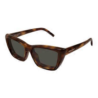 Saint Laurent SL 276 MICA PLUMP 002 Full Rim Tortoise Women Cat Eye Sunglasses UV3 Original