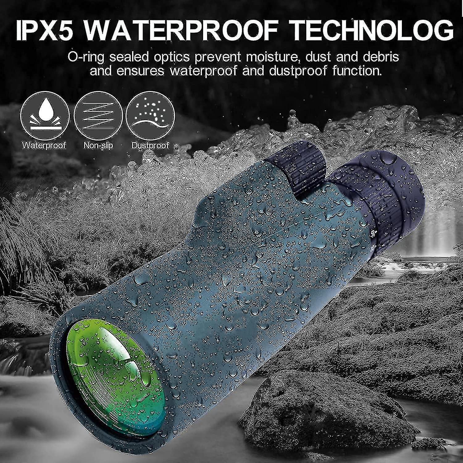 10-30 X 50 Zoom Monocular Telescope High Power Prism Compact Binocular