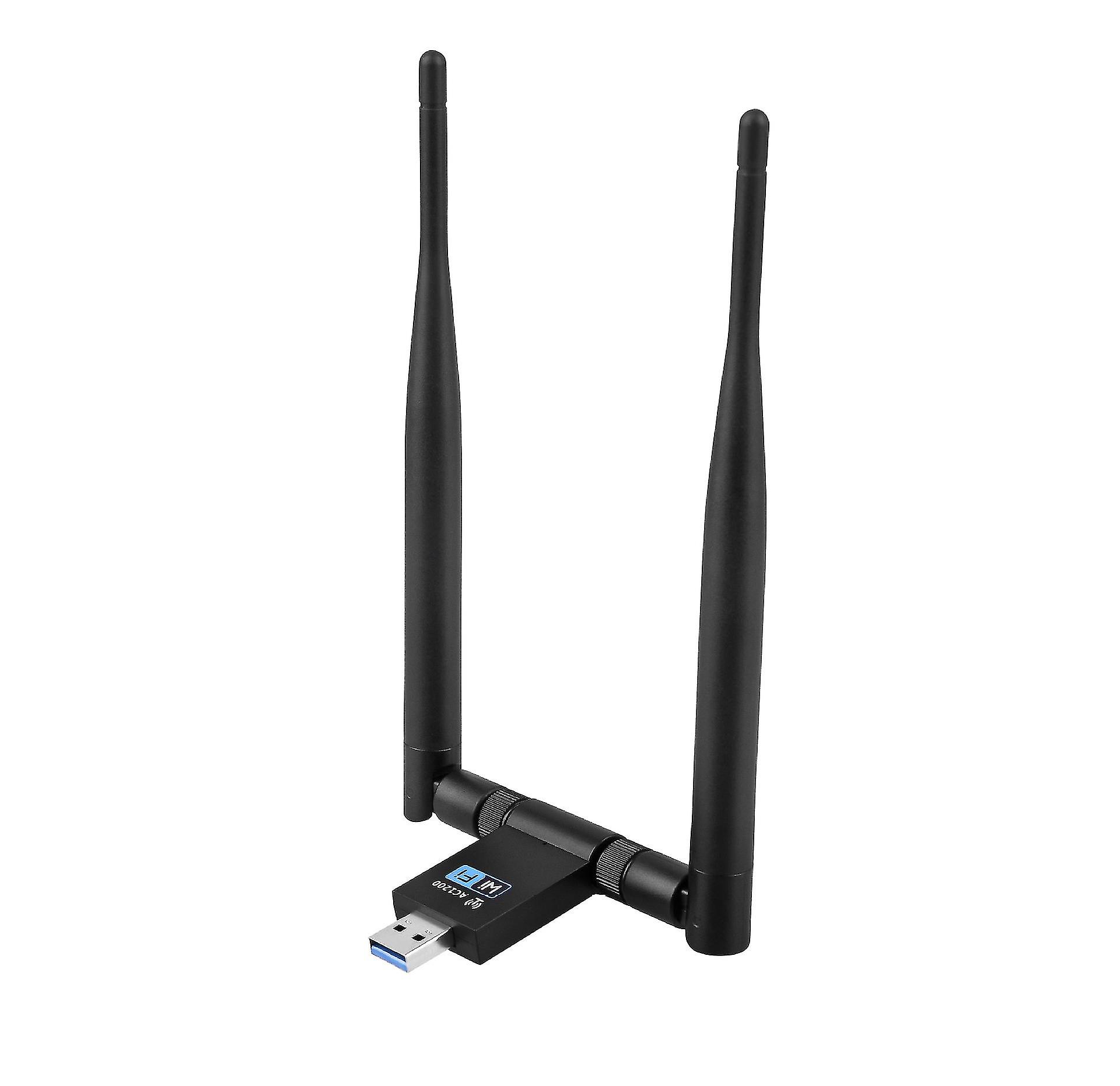 1200mbps Wifi Adapter, Dual Band Usb Wifi Dongle With Usb 3.0 Cradle