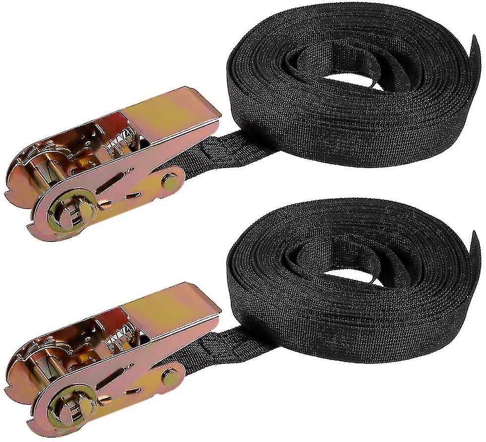 Ratchet Tie Down Lashing Strap 7mx25mm 250kg Load Cap Polypropylene For Moving