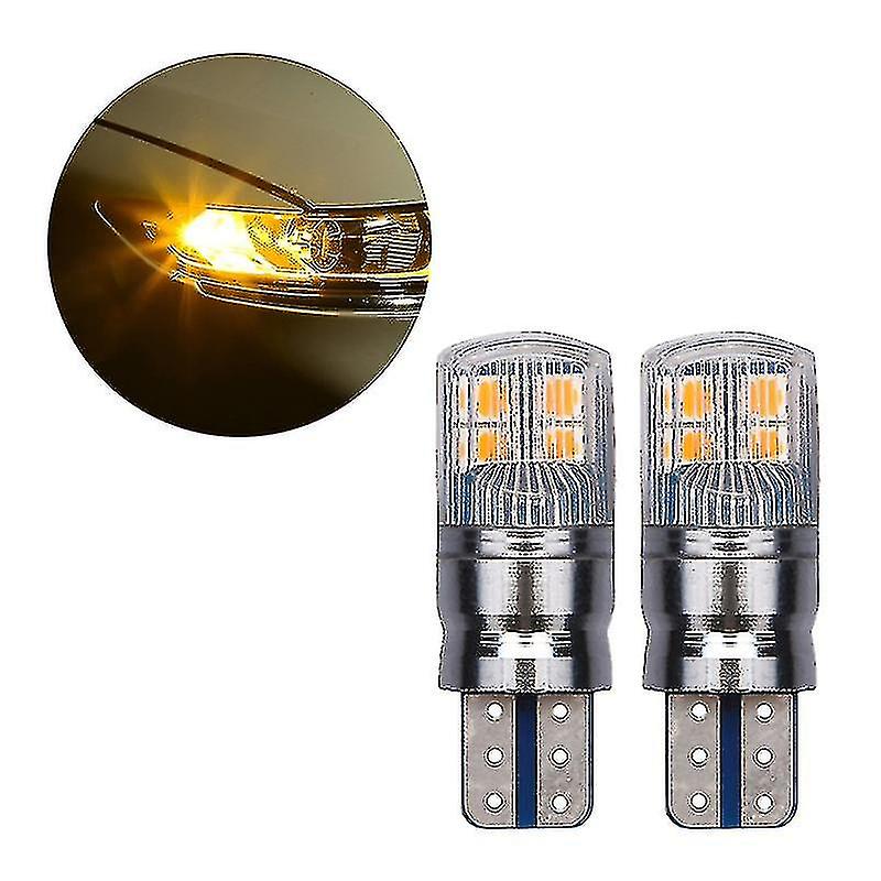 2pcs W5w 3030 Smd Canbus Car T10 Led Wedge Reverse Lamp Bulb For Clearance Light