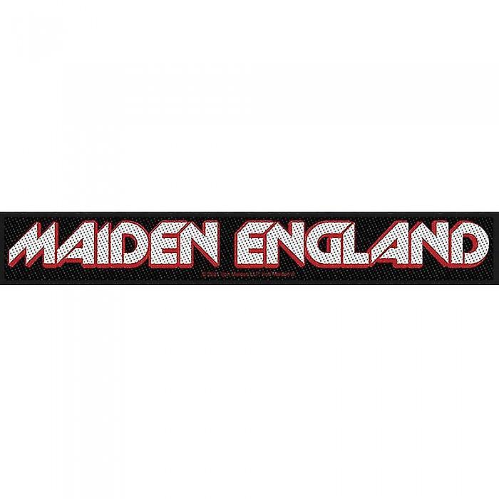 Iron Maiden England Strip Logo Patch