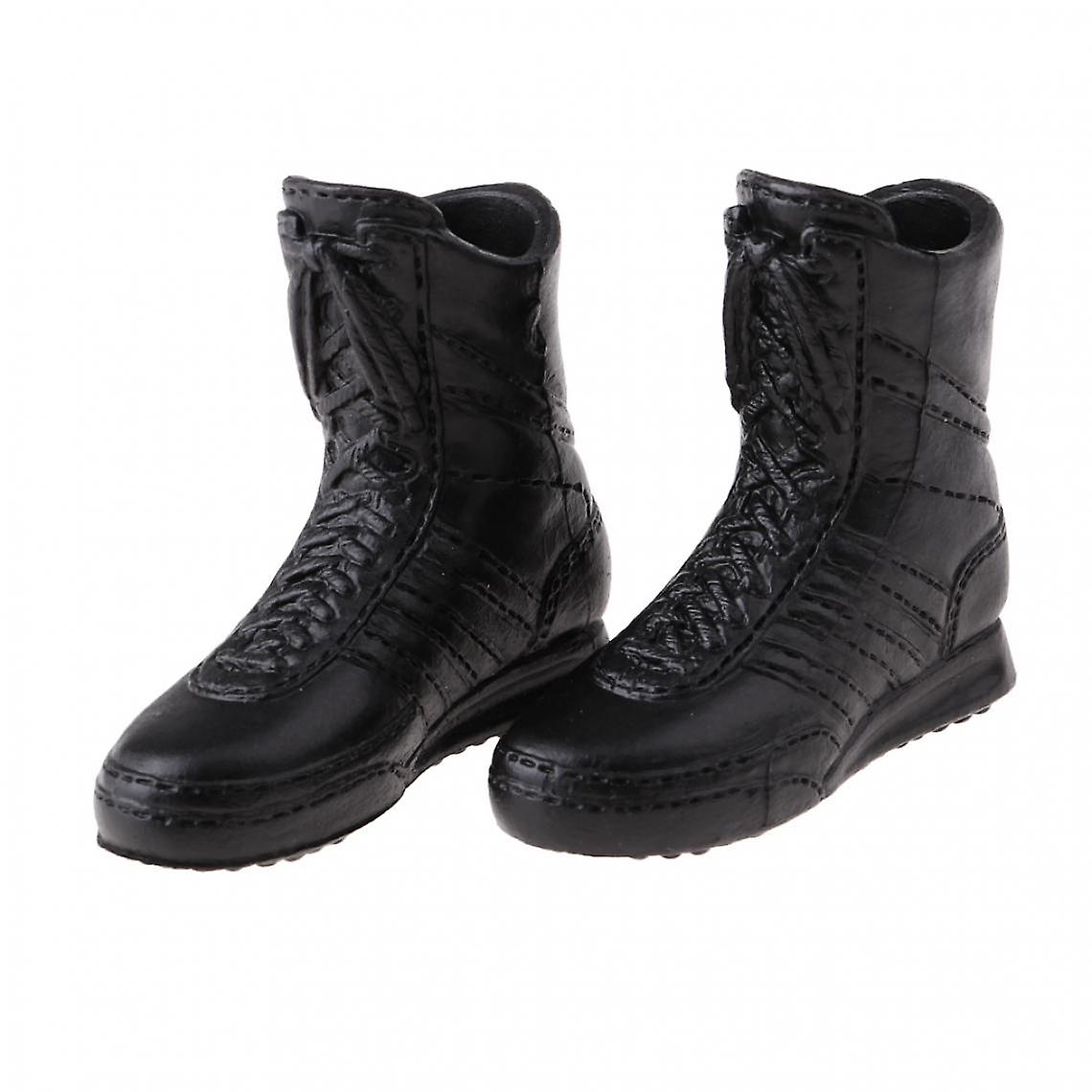 1/6 Scale Male Body 12`` Action Figure Boot Shoes For Clothes Accessory B