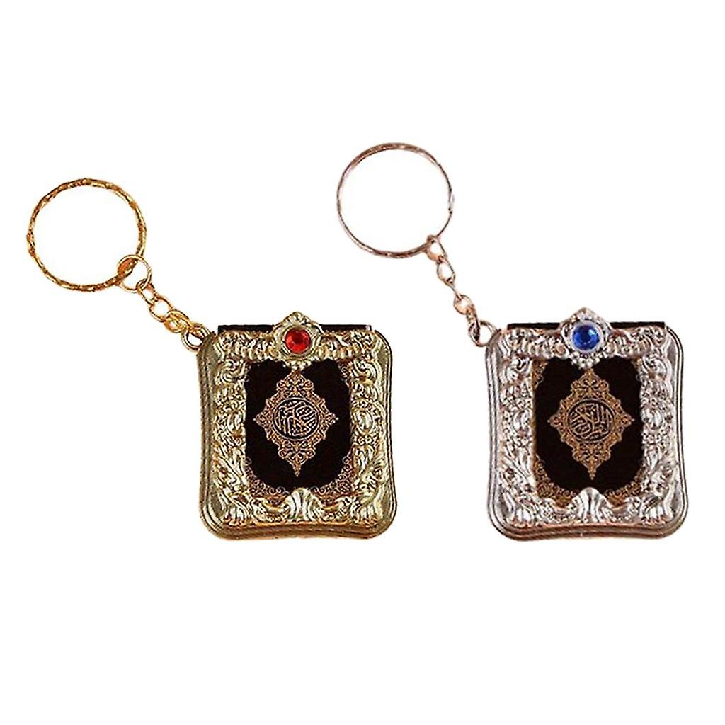 2x Retro Metal  Books Can Read Keychain Religionsbuch Hanging Charm