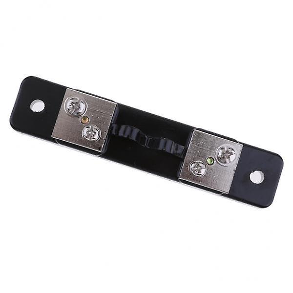 2x75mV Shunt Resistor for DC Current Meter Amp Analog Panel Ammeter FL-2 10A